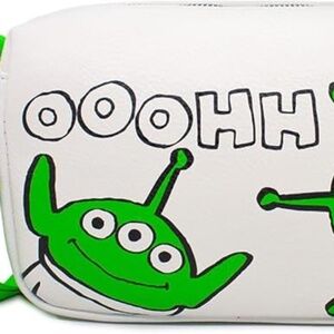 Buckle-Down Disney Toy Story Alien Faces OOOHH Pose Vegan Leather Crossbody Bag